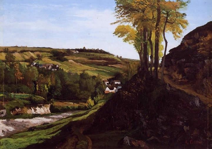 Gustave Courbet Valley of Ornans
